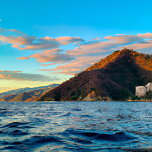 The mesmerizing photo captures the awe-inspiring Tres Marias in Puerto Vallarta, Mexico, revealing the magnificent vistas and captivating landscapes of this beloved destination.
